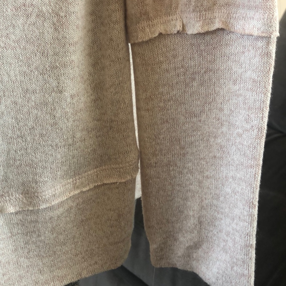 NWT XSMALL HEATHEREDPINK CARDIGAN - Picture 2 of 6
